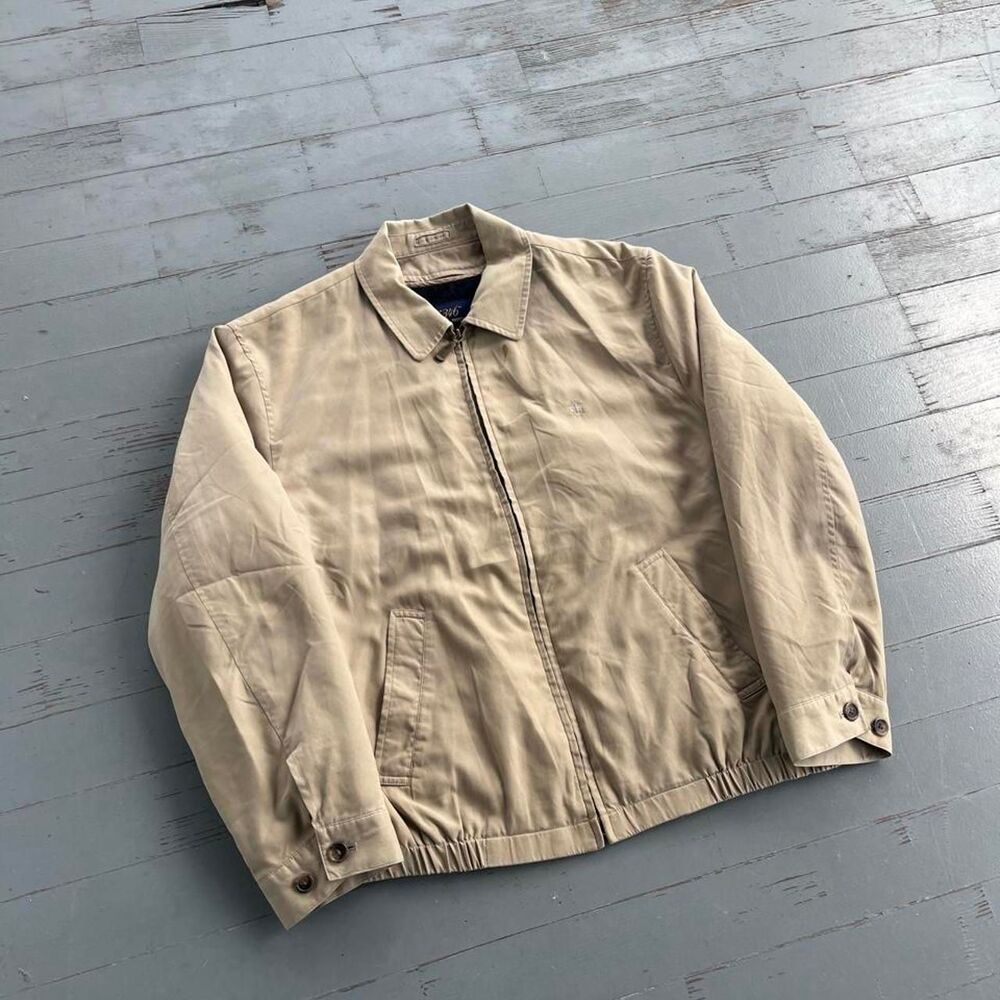 Vintage Brooks Brothers Old Money Y2K Harrington Jacket